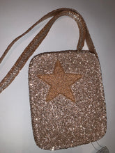 Load image into Gallery viewer, Rose Gold Star Beaded Purse
