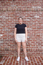 Load image into Gallery viewer, Elastic Waist Shorts- Coconut Milk
