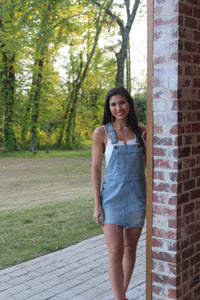 Denim Overall Dress