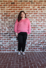 Load image into Gallery viewer, Pink Curvy Sweater
