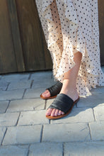 Load image into Gallery viewer, Leila Black Sandal
