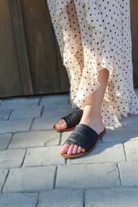 Leila Black Sandal